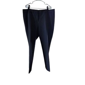 PLUS SIZE******Talbots Women's Black‎ Straight Leg Pants